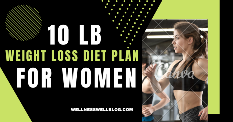 10 lb. weight loss diet plan for women