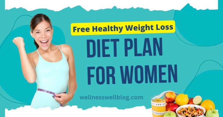 Free Healthy Weight Loss Diet Plan for Women